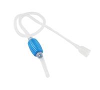 HEEPDD Aspirateur à Gravier pour Aquarium, Filtre de Pompe à Eau pour Aquarium avec Robinet à Bille Bleu Facile à Presser, Aucune Alimentation Nécessaire, Filtre intégré pour Petits