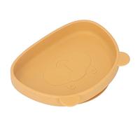HEEPDD Assiette d'aspiration pour bébé, Plaque d'aspiration en Bas âge en Forme de Panda éviter le Déversement pour les Nourrissons pour l'anniversaire Nan (Plaque en silicone)