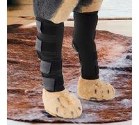 HEEPDD Attelle de Jambe Avant pour Chien SBR Rembourrée, Protection des Coudes, Enveloppes de Compression, 1 Paire de Sangles Réfléchissantes, Soutien à la stabilité, Couverture des Plaies pour