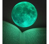 HEEPDD Autocollant Mural Lunable Lumineux, Papier Peint de Bricolage en PVC Brillant pour la Chambre Nan (12 cm)