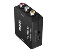 HEEPDD AV to HD Converter Recorder Adaptateur AV vers HDMI pour Convertir L'enregistrement Vidéo Video Converter Box Plug