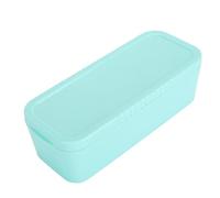 HEEPDD Bac à Glaçons, Moule à Glace en Silicone avec Couvercle, Machine à Glaçons à 3 Grilles pour un Dégagement et un Stockage Rapides pour les Fêtes ou un Usage Domestique