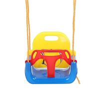 HEEPDD Balançoire 3 en 1 pour Tout-petits, Balançoire Sûre et Confortable pour Jouer en Intérieur et en Extérieur, Corde Réglable et Sièges Amovibles pour les Tout-petits et les Adolescents