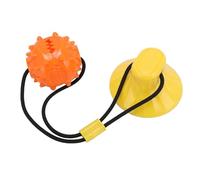 HEEPDD Balle à Alimentation Lente pour Chien, Distributeur Interactif de Friandises pour Chien, Jouet à Mâcher pour Chiot, Puzzle, Ventouse, Corde de Traction, Jouet pour Intérieur et