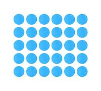 HEEPDD Balles en Mousse Colorées, Balles de en Mousse 30 Pièces pour l'entraînement au Swing et la Pratique en Salle en Colorées, Matériau EVA, Sports de Loisirs Doux Nan (Blue)