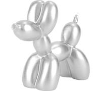 HEEPDD Ballon Chien Figurine Argent 7,5 x 9 cm