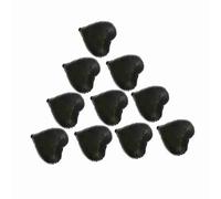 HEEPDD Ballons en Forme de Cœur en Aluminium, 18 Pouces, 10 Pièces, Fermeture Automatique, Décorations Romantiques pour Mariages et Anniversaires, Catégorie Festival (forme de coeur)