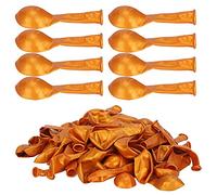 HEEPDD Ballons en Latex Brillants Dorés pour Décorations de Bricolage, 100pcs Ballons de 10 Pouces pour Décorations de de Festival