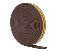 HEEPDD Bande d'étanchéité en Caoutchouc EPDM de 5 Mètres, Isolation, Réduction du Bruit pour Portes et Fenêtres, Solution Facile à Couper et à Installer pour les Propriétaires Bande d'étanchéité