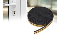 HEEPDD Bande d'étanchéité en Caoutchouc EPDM de 5 Mètres, Isolation, Réduction du Bruit pour Portes et Fenêtres, Solution Facile à Couper et à Installer pour les Propriétaires Bande d'étanchéité