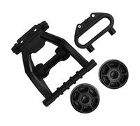 HEEPDD Barre de Roue de Voiture RC, SCY 16101 16102 16201, stabilité de capacité de Charge élevée pour Voitures RC 1/16 Barre de Roue de Voiture, Assemblage PA Noir pour Jouet Modèle Nan