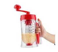 HEEPDD Batter Mixer Mixer Batter Hand Crank Tool with Dispenser Blender Machine Cupcak Tter Maker Funnel Cake Batter Dispenser Batter Dispensers