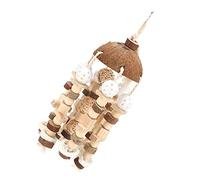 HEEPDD Blocs en Bois Jouet à Mastication des Oiseaux Strong et adapté aux Cacatoes Gris Africains, aux Pacaws, aux Perroquets et à Plus de Soulagement l'ennui et l'anxiété pour Les Cacatoes Gris