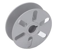 HEEPDD Bobine de Machine à Coudre de 32 Mm de Diamètre, Conception Durable en Acier Inoxydable, Adaptateur 6 Trous pour Machines à Coudre Durkopp 867 868