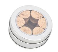 HEEPDD Bobines 6 PCS Broderie Fil Magnétique Bobbin, Outil de Tricot Organisateur en Bois de Hêtre Empêcher le Fil Tangling Small Magnetic Trel Bobins pour le Crochet Nan à Coudre au Crochet