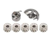 HEEPDD Boite à canette, Bobine Boîtier canette Navette Crochet Ensemble Ménage Machine À Coudre Pièces pour Old Style Ménage Machine À Coudre