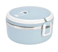 HEEPDD Boîte à Déjeuner Portable Isolée en Acier Inoxydable, Serrures de sécurité Double Face, Cerceau d'étanchéité en Silicone, Intérieur en Acier Double Couche 304, Parfaite pour une Utilisation