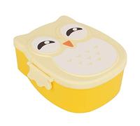 HEEPDD Boîte à Lunch Portable en Plastique en Forme de Hibou de Dessin animé, Récipient de Stockage pour -ondes sans Danger pour les Aliments, Design Amusant, Grande capacité, Idéale pour les