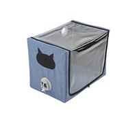 HEEPDD Boîte D'atomisation pour Animaux de Compagnie, Machine D'inhalation D'oxygène Portable et Pliable pour Chiens et Chats, Pliable pour Les Voyages, Matériau en Tissu Oxford pour Le