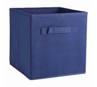HEEPDD Boîte de Bacs de Rangement de Tiroir Pliable à Tissu Non tissé 6PCS, Solutions D'organisateurs Domestiques Légers et Anti-température pour les Vêtements de Jouets (bleu foncé)