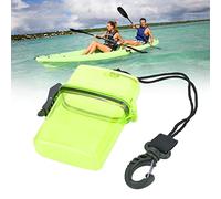HEEPDD Boîte de Joint de Kayak en Plastique Étui de Scellage Durable Imperméable pour Les Caméras Téléphoniques Mobiles Surf Kayak en canoë (Jaune Transparent)