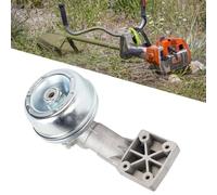 HEEPDD Boîte de Vitesses Head for FS55 String Trimmer, 0,9 Pouce de Diamètre Intérieur 4 Ensemble de Trous Carrés d'angle, Installation Facile à Vibration Réduite Accessoire D'outil de