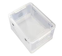 HEEPDD Boîte Sèche pour Animaux de Compagnie, Séchage Rapide et Silencieux pour Chats et Petits Chiens, Boîte Transparente Pliable pour Sèche-Cheveux avec Grand Espace pour Plus de Confort (Grand)