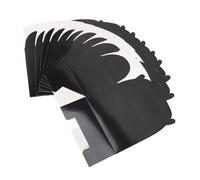 HEEPDD Boîtes-Cadeaux 10pcs Boîtes à Pignon Noires de Grande capacité Boîtes de Boulangerie en Papier Portable avec Poignée pour Desserts, Gâteaux, Cadeaux pour Desserts, Gâteaux, Cadeaux Nan