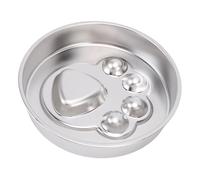 HEEPDD Bol à Chiens d'alimentation Lente, Acier Inoxydable Non Glissement Inférieur Anti-étouffement Lent Ralentissement du Bol de Chiens Aliments pour Animaux de (Motif de Griffe)