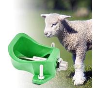 HEEPDD Bols d'eau pour Moutons, Abreuvoirs, Mangeoire à Eau Efficace de Type Tactile pour Le Bétail et Les Animaux de Ferme Bols d'eau pour Moutons, Abreuvoir Automatique en Plastique pour Animaux