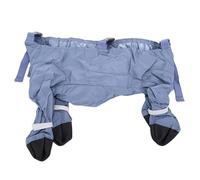 HEEPDD Bottes à Bretelles pour Chien, Bottes Réglables Respirantes et Imperméables avec Bandes Réfléchissantes et 3 Boucles pour la Marche en Plein Air, la Neige, la Pluie, l'herbe (M)