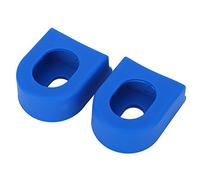 HEEPDD Bottes de Protection Contre Les Bras en Gel coloré, 2 Pcs Accessoires pour la Plupart des Carreaux de Vélo (Blue)