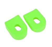 HEEPDD Bottes de Protection Contre Les Bras en Gel coloré, 2 Pcs Accessoires pour la Plupart des Carreaux de Vélo (Green)