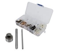 HEEPDD Boucle de Lacet, Crochet de Botte en Laiton et Résine, Joint en Dentelle Solide avec un Diamètre Intérieur de 4 Mm pour les Projets de Bricolage (10mm)