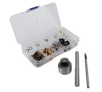 HEEPDD Boucle de Lacet, Laiton et Résine, Crochet de Lacet de Botte Durable pour l'artisanat de Bricolage, Modification et Réparation de Vêtements (8 millimètres)