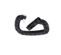 HEEPDD Boucle Extérieure en Forme de D, Clamp/Holder en Acier Plastique Haute Résistance, Boucle de Suspension Rapide à Une Main pour Bouteille d'eau et Porte-clés, Taille 3,35 X 2,16 Pouces Autres