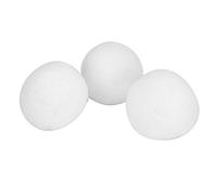 HEEPDD Boule de Neige Jouet 50 Pièces Fausses Boules de Noël Texture Douce Légère pour Enfants Adultes de Boule de Neige