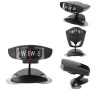 HEEPDD Boussole de Voiture Pliable, Pointage de Direction pour Voitures, Bateaux, Camions pour Les Aventures en Plein Air Boussole de Voiture Pliable, Plastique Durable, Nan Précis pour l'alpinisme