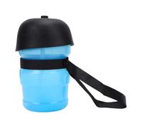 HEEPDD Bouteille d'eau Portable pour Chien avec Bol Pliable, Distributeur d'eau étanche pour Animaux de Compagnie pour Voyage, Randonnée et Camping, Abreuvoir Portable pour Chiots de (Blue)