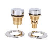 HEEPDD Bouton de Commutation d'air de Baignoire, Contrôle sans Effort, Conception de Commande Pneumatique élégante, Bouton de Commutation d'air Poussoir pour Spa, et Usage Domestique