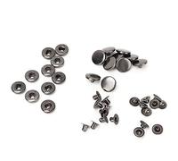 HEEPDD Bouton-pression à Bouton-pression 10 Pièces, Accessoires de Fixation à Boutons-, Conception de Bricolage Compacte avec Matériau en Cuivre, pour la Réparation et la Couture de Vêtements à
