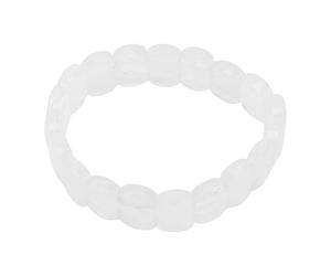 HEEPDD Bracelet en Cristal à Ficelle élastique Réglable, Bijoux en Perles à Ficelle élastique Réglable, Bracelet en Cristal Scintillant, Pierre de Guérison Extensible, Puissance de Guérison, Cadeaux