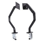 HEEPDD Bras de Bureau D'Ordinateur, Support de Bras Mécanique Multifonctionnel avec Construction en Acier PP, Outils D'économie D'espace Réglables Multi-Angles pour Moniteur, Ordinateur