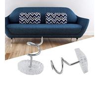 HEEPDD Broches tordues, têtes claires de Rembourrage toupies vis de Fixation de vis de Jupe de lit pour la Chaise de canapé Voiture réparation de Garniture de pavillon(30 pièces)