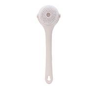HEEPDD Brosse de Douche électrique étanche pour le Dos, Batterie Rechargeable de 1200 MAh, Massage Exfoliant pour les Peaux Sensibles, Adultes, Routine de Spa à Domicile, Poils Doux, Nettoyage en