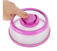 HEEPDD Brosses de Nettoyage Brosse à Vide Couvrette de Scellage Alimentaire, Appuyez sur Type d'aspirateur Aim Scelleur Scelleur Plate de Couvercle de Plaque de Couvercle de de de Topper (PURPLE)