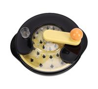HEEPDD Broyeur de Viande, Conception Rotative Manuelle pour Poulet et Bœuf (BLACK)