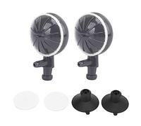 HEEPDD Bubble Air Stone Small Bubble Follicules pour Aquarium avec des Ventouses pour Aquariums et Nutriments Hydroponiques