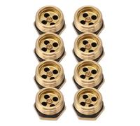 HEEPDD Bulle en Laiton, 20pcs 1/2 Pouces Bulle Muzle Brasse Brasse du Tuyau de Laiton
