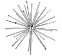 HEEPDD Buse de Fontaine de Pissenlit, Arroseur de Pulvérisation d'eau d'étang Robuste en Acier Inoxydable, 80-100 Kpa pour Piscines de Jardin et Patios (G1in)